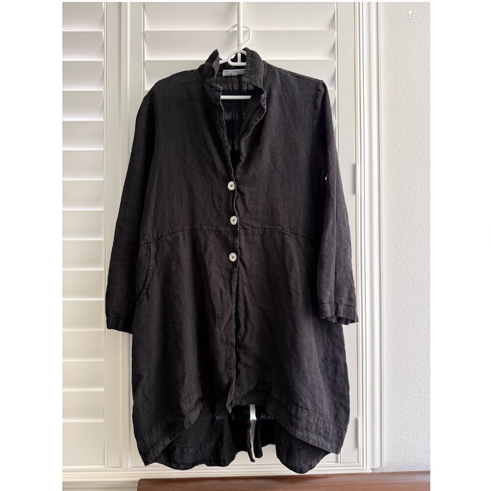 Vintage Bryn Walker Linen Dress with Pockets Made in USA